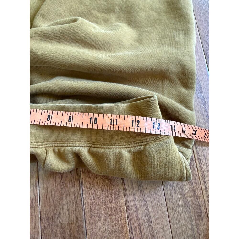 Girlfriend Collective | Mustard Brown Sweatpant Joggers Casual Loungewear- Sz S - Picture 9 of 10